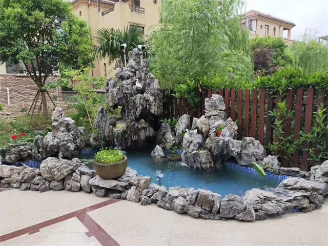 禅城别墅庭院景观设计图片