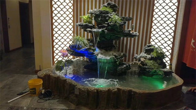 禅城流水景观设计